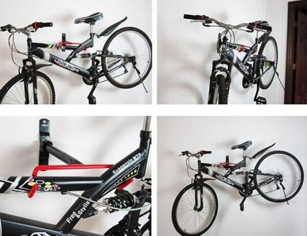 Pro Rocket Bicycle Group Bicycle Bracket Wall Mounts Folding Rack-Hooks Bicycle Wall Mount Stand - Image 5
