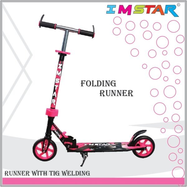 I M Star Folding  Kick Scooter/Runner - Image 3