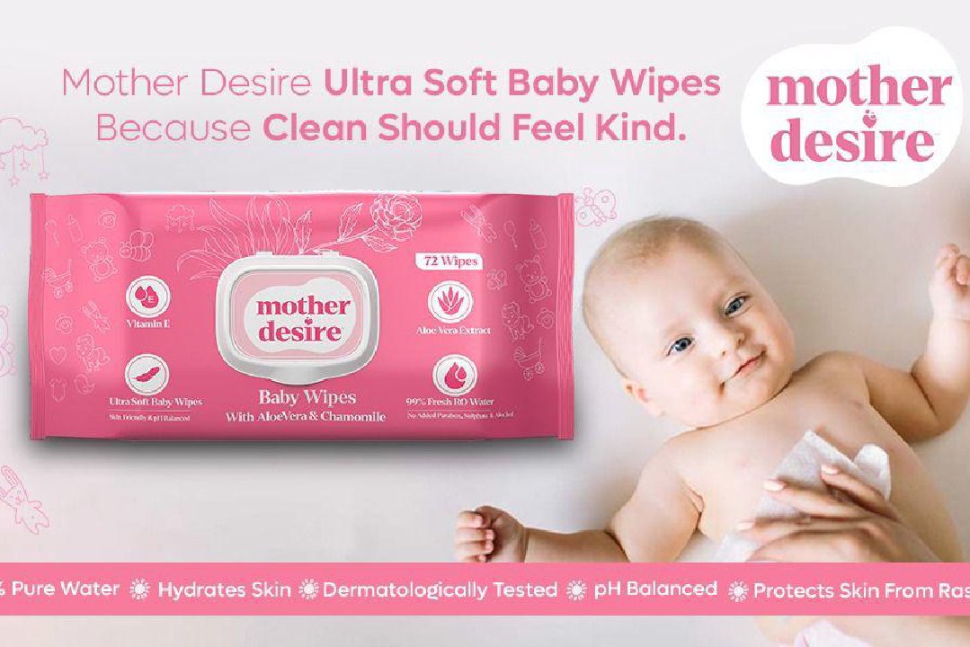 Mother Desire Ultra Soft Baby Wipes Pack of 4